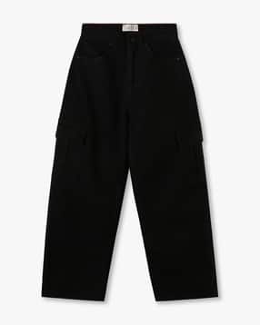 lee cooper Boys Loose Fit Denim Cargo Pants-picture-18