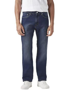 levi's Men Lightly Washed 505 Straight Jeans-picture-15