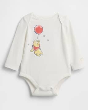 gap kids Unisex Graphic Print Regular Fit Round-Neck Bodysuit-picture-46