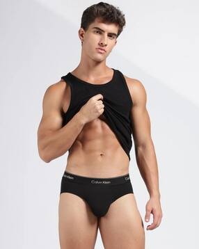 calvin klein underwear Pack of 3 Low-Rise Briefs with Elasticated Waist-picture-51