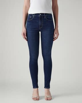 levi's Women Lightly Washed High-Rise 721 Skinny Fit Jeans-picture-14