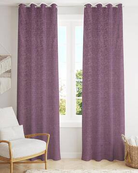 yarnis Set of 2 Long Door Curtains with Eyelets Header-picture-45