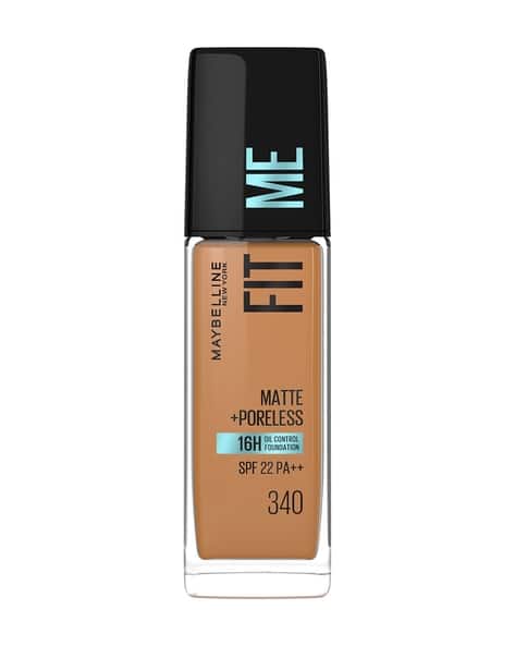 Maybelline New York Fit Me Matte + Poreless Liquid Foundation SPF 22 - 340 Cappuccino