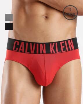 calvin klein underwear Pack of 3 Mid-Rise Briefs with Elasticated Waist-picture-48