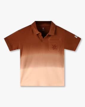 kb team spirit Boys Tie & Dye Tailored Fit Polo T-Shirt-picture-49