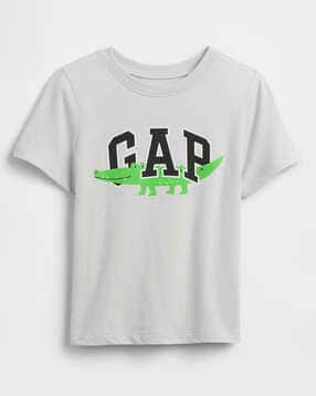 gap kids Boys Brand Print Relaxed Fit Round-Neck T-Shirt-picture-37