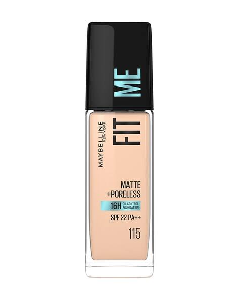Maybelline New York Fit Me Matte + Poreless Liquid Foundation - 115 Ivory