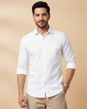 neonomad Men Regular Fit Spread-Collar Shirt-picture-16