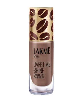 lakme 9 To 5 Overtime Shine Nail Polish Coffee Edit - 09 Cold Brew-picture-50