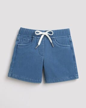 Girls Regular Fit Mid-Rise Shorts-image-34