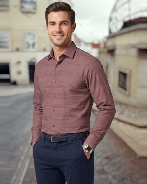 NEONOMAD Men Regular Fit Cotton Shirt