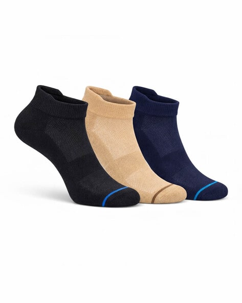 USOXO Men Pack of 3 Ankle-Length Socks