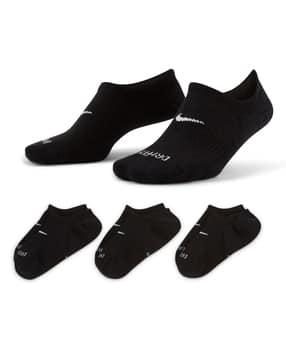 nike Pack of 3 Logo Print Ankle-Length Socks-picture-13