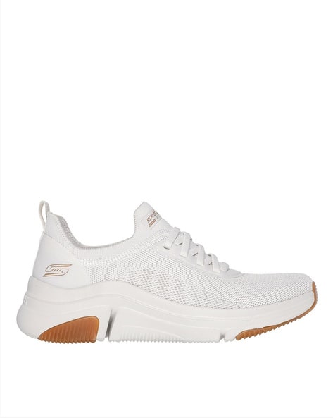 Skechers Women Bobs Sparrow Flex-Instant C Lace-Up Shoes
