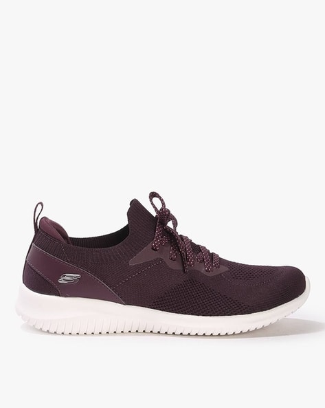 Skechers Women Ultra Flex Low-Top Lace-Up Shoes