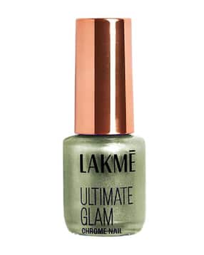 lakme Ultimate Glam Chrome Nail Paint - Green-picture-41