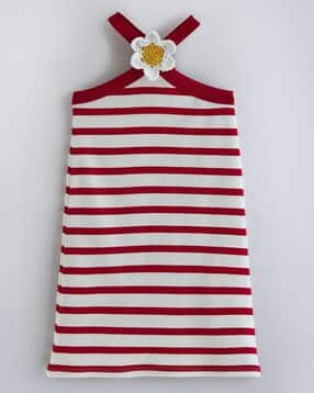 hopscotch Girls Striped A-Line Dress-picture-14