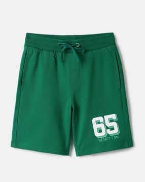 united colors of benetton Boys Numeric Print Regular Fit Bermuda Shorts-picture-20