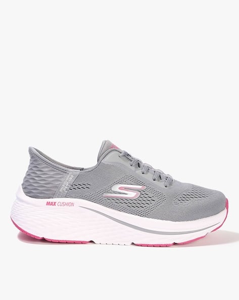 Ladies Skechers Skechers Elite Women's Sneakers SKECHERS Off White Textile Sports Women Running Shoes (US 8)