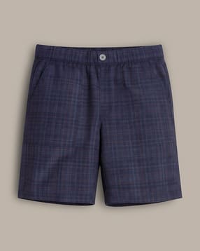 cherry crumble by nitt hyman Boys Checks Regular Fit Shorts-picture-10