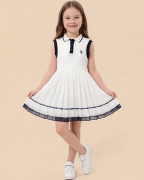 u.s. polo assn. Gilrs Cotton Shift Dress-picture-44
