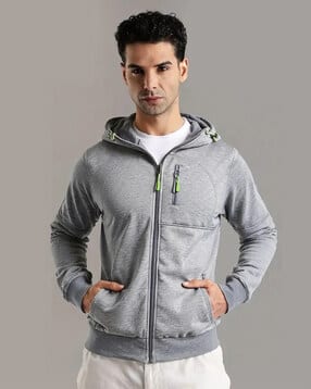 poshax Men Regular Fit Zip-Front Hoodies-picture-29