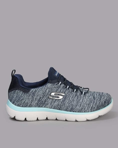 Skechers Women Summits-Quick Getaway Lace-Up Sports Shoes