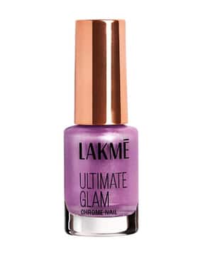 lakme Ultimate Glam Chrome Nail Paint - Fuschia-picture-15