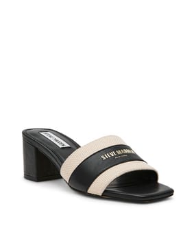 steve madden Women KNOXVILLE-IN Colourblock Chunky-Heeled Sandals-picture-16