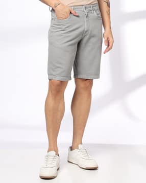 dnmx Men Regular Fit Denim Shorts-picture-20