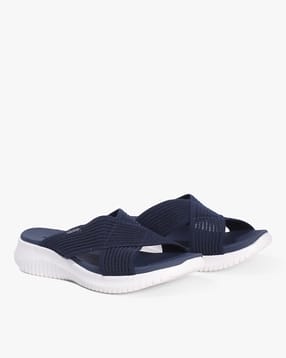 skechers Women Ultra Flex Criss-Cross Slides-picture-32