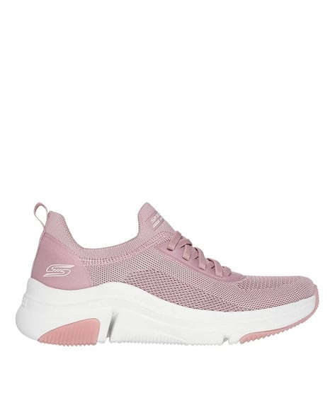 Skechers Women Bobs Sparrow Flex-Instant C Lace-Up Shoes