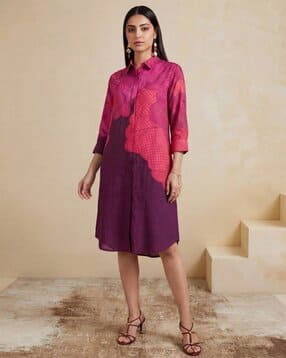 Floral Print Regular Fit Tunic-image-6