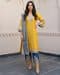 Women Embroidered Straight Kurta with Palazzos & Dupatta