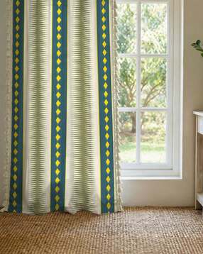 urban space Printed Window Curtain with Eyelets Header-picture-21
