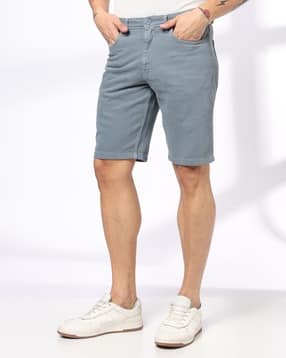 dnmx Men Regular Fit Denim Shorts-picture-30