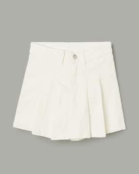 fame forever by lifestyle Girls Mid-Rise Straight Skirt-picture-38