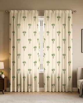  Cotton Printed Curtains -image-2