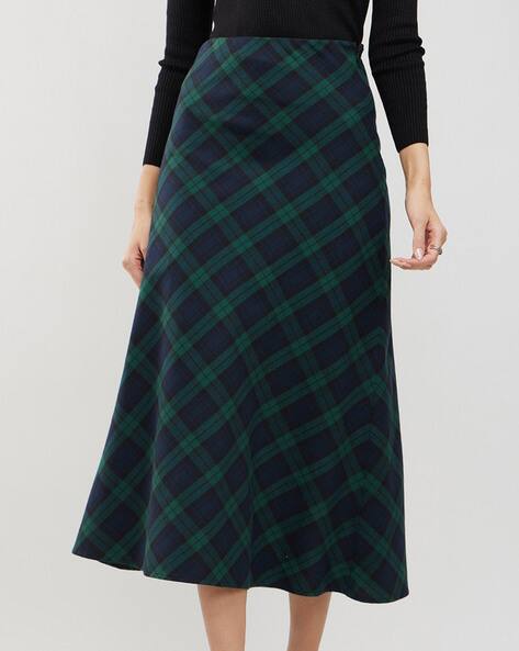 Women Checks Skirt