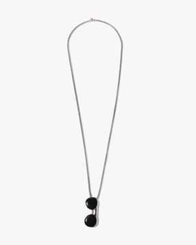 yousta Men Silver-Plated Chain with Pendant-picture-45