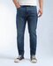 Whiskered Mankle Relaxed Tapered Fit Jeans