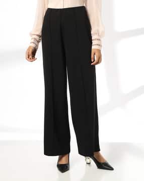 fig Women Pintucks Straight Fit Pleated Pants-picture-20