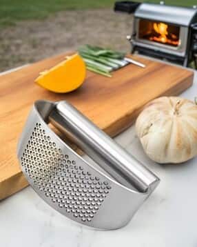 baskety Garlic Press Rocker Mincer Stainless Steel Ginger Crusher-picture-10