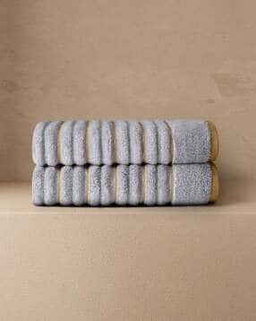 spaces Set of 2 Striped Hand Towels-picture-20