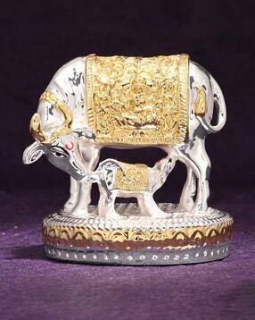 touch925 Pure Silver Kamdhenu Idol-picture-40