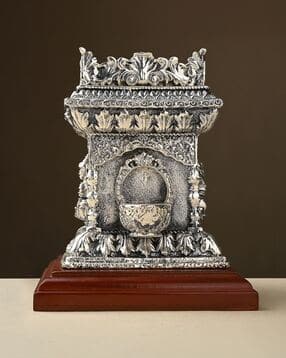 touch925 Pure Silver Tulsi Pot-picture-21