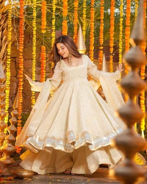 Nyrika Women Embellished Anarkali Kurta Set