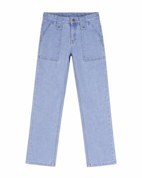 gini and jony Girls Mid-Rise Straight Jeans -picture-14