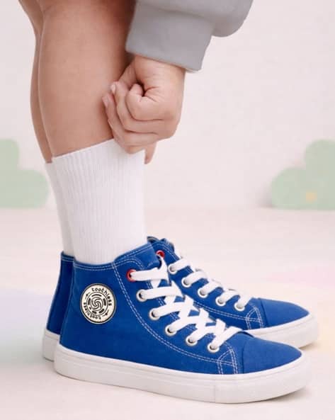 toothless Unisex Lace-Up High Top Casual Shoes