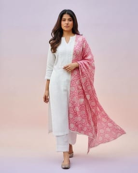 nyrika Women Embroidered Straight Kurta Suit Set-picture-35